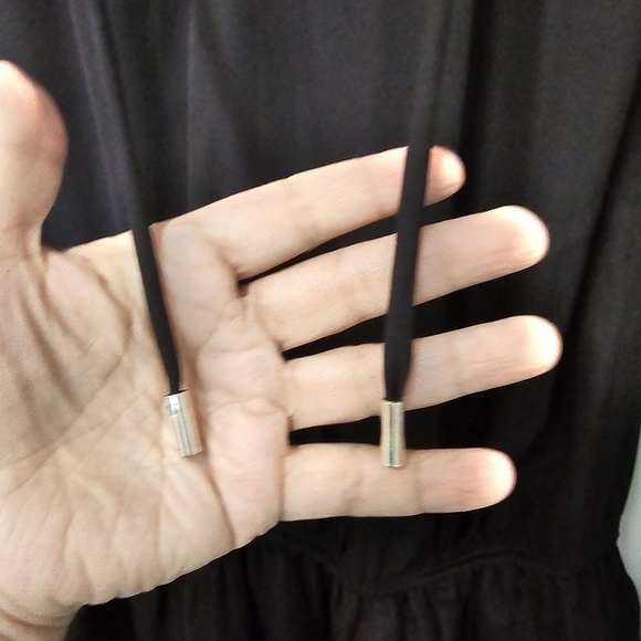 DVF Diane Von Furstenberg MIKINO Pleated Mini Tunic Dress Sailor Black Size 6 - Picture 8 of 13